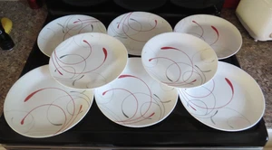 Corelle  vitrelle  SP{ENDOR  Set Of 8  Dinner Plates 10" - Picture 1 of 3