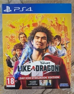 Yakuza: Like a Dragon - Day Ichi Steelbook Edition *IMPORTACIÓN, CIB* - Imagen 1 de 15