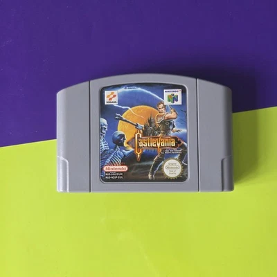 Castlevania N64 Nintendo 64 UK PAL Genuine Cartridge Only - Image 1 of 3