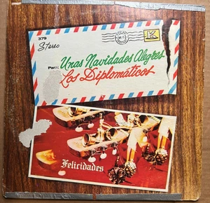Los Diplomaticos "Unas Navidades Alegres "Vinyl Record LP - Picture 1 of 4