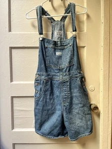 Levi Strauss & Co. Denim Shortalls Farm Chore Size Small Vintage Two Horse Brand - Picture 1 of 16