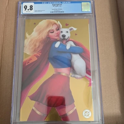 Supergirl #1 Nathan Szerdy Foil Variant CGC 9.8 - Image 1 of 4