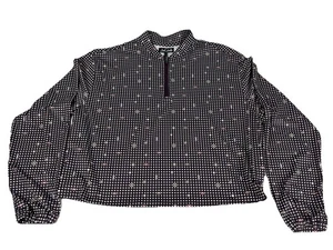 Bad Birdie UV Langarm Golfshirt Throwing Darts Damen Large Neu 1/4 Zip - Bild 1 von 6