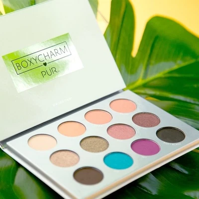 PUR x BOXYCHARM Collab Eyeshadow Palette Neutral Tones NEW NWT - Image 1 of 4
