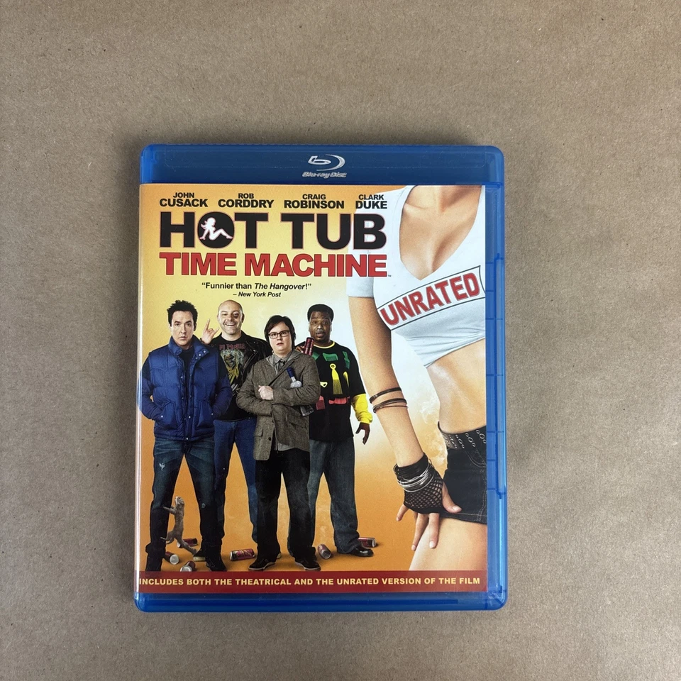 Hot Tub Time Machine (Blu-ray) Unrated - John Cusack - Comedy, Sci-Fi - Image 1 of 4