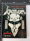 Very Rare Vintage Card Photo Promotional Postcard Venom Seven Dates Metallica 