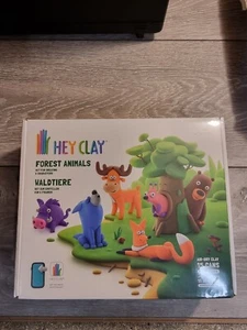 Juego de animales del bosque de arcilla Hey - Imagen 1 de 5