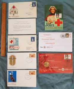 Lot: Red Cross & Legacy commemorative First Day Covers, Stamps & Coin - Picture 1 of 19