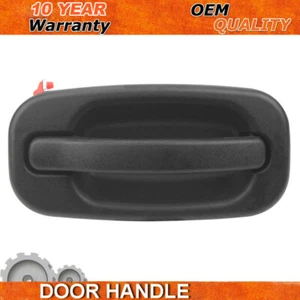 Textured Black Front Right Side Door Handle For Chevy Silverado 1500 Sierra 1500 - Foto 1 di 10