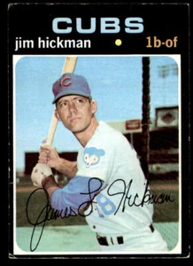 1971 Topps #175 Jim Hickman VG - Picture 1 of 2