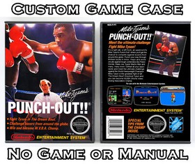 Mike Tyson's Punch-Out!! - Nintendo NES Custom Case *NO GAME*