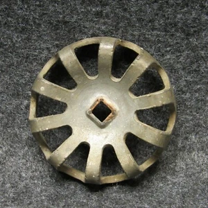 Vintage Fancy Spoked Water Spigot Handle 2-1/4" w/ 1/4" Square Center Hole - Picture 1 of 3