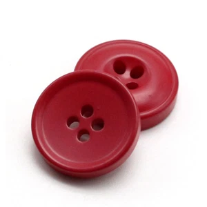 10Pcs Round 4-Hole Sewing Resin Buttons DIY for Overcoat Blazer Trench Coat - Picture 1 of 17