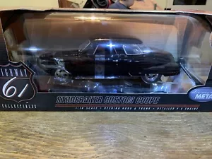 1/18 Scale HIGHWAY 61 STUDEBAKER CUSTOM COUPE "BLACK" NIB. - Picture 1 of 4