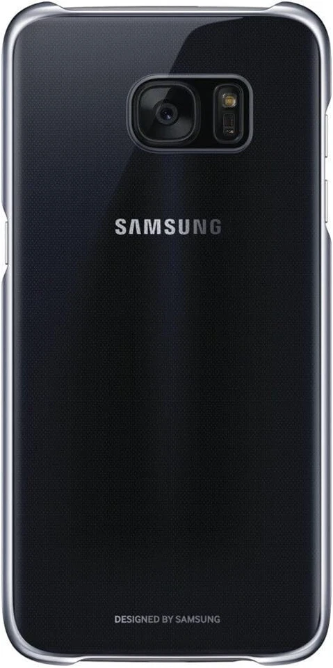 Samsung Custodia Originale Clear Cover GALAXY S7 EDGE G935F Plastica trasparente - Immagine 1 di 2