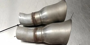 2014-2019 C7 Chevrolet Corvette OEM Rear Exhaust Tips Pair of 2 - Picture 1 of 3