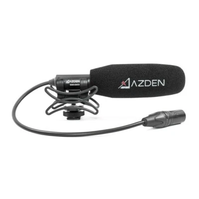 NEW! Azden SGM-250CX Compact Cine Shotgun Microphone with XLR - Image 1 of 4