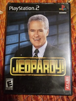 Jeopardy Sony PS2 Video Games Trivia Game Show No Manual - Image 1 of 4