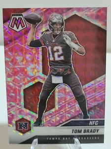 2021 Panini Mosaic Tom Brady #201 NFC Różowy Kamuflaż Tampa Bay Buccaneers - Zdjęcie 1 z 1