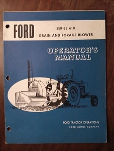 Ford Serie 618 Getreide- und Futtergebläse Betriebsanleitung SE 3220 3715 - Bild 1 von 7