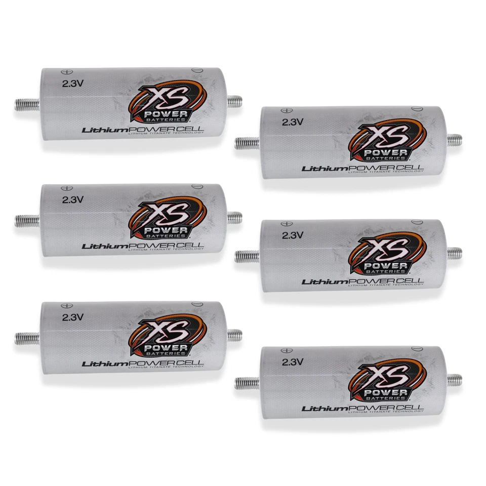 Kit XS Power pacote com 6 40AH banco de células de lítio 2.3v óxido de titânio de lítio (LTO) - Imagem 1 de 1