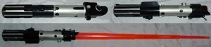 Star Wars 2006 Darth Vader Force Action Lightsaber Electronic Spring Light Sound - Picture 1 of 1