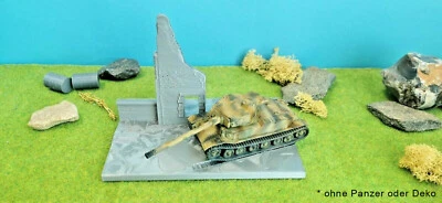 1:87 Diorama WW2 Per Panzer Modelli Militari Veicoli Scala 1/72 O 1/87 - Immagine 1 di 4