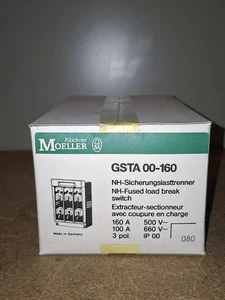 Klockner Moeller NH Sicherungslasttrenner GSTA 00-160 - Bild 1 von 4