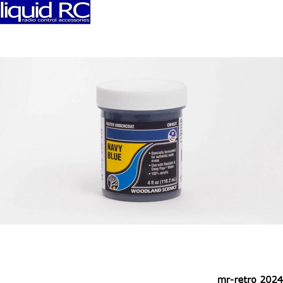 Woodland Scenics CW4531 Water Undercoat Navy Blue - Image 1 of 1