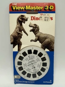 Tyco View-Master 3-D Rollen Dinosaurier #4142 Vintage 1991 gebraucht - Bild 1 von 8