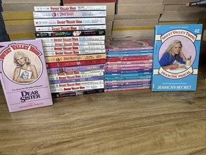 Lot Of 34 Sweet Valley High Book Paperback Books Francine Pascal Bantam - Picture 1 of 15