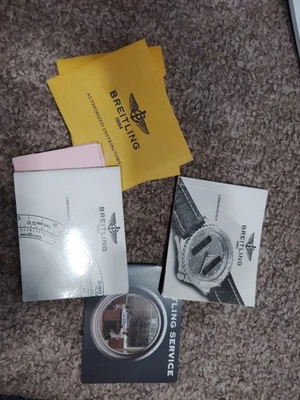 Часы хронометр Bretling Super Ocean Auromatic 200 м/660 футов руководство - Изображение 1 из 4