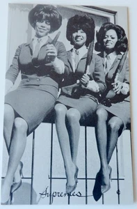 The Supremes Arcade Card Billboard Vintage 1960's Era - Great Shape! - Picture 1 of 2