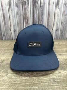 Titleist Golf Monterey Hat Navy - Navy Blue Pre Owned Small Medium Fitted Hat - Picture 1 of 4