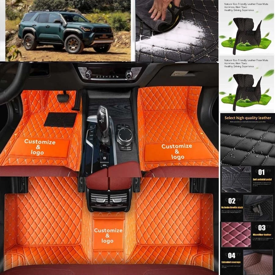 For Toyota 4Runner Car Floor Mats Carpets Cargo Liners Custom All Weather Foto 1 de 4