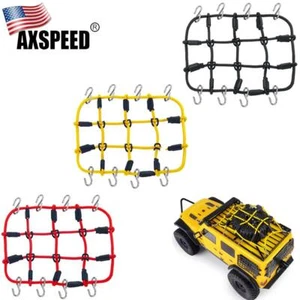 For 1:24 RC Crawler Car SCX24 Model Car Elastic Luggage Roof Rack Net W/ Hook US - Picture 1 of 15
