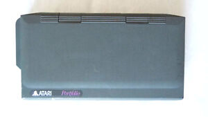 Atari Portfolio. 1989. 1er laptop. compat. PC. Intel 8088. MS-DOS. Terminator 2.