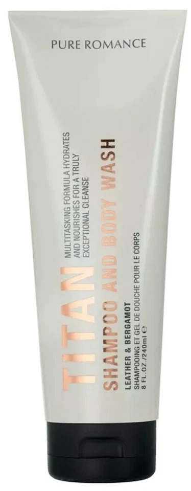 Pure Romance Clean For Men, Shampoo & Body Wash Titan
