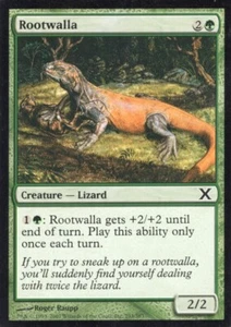1X ROOTWALLA VERDE 10ª Décima Edición Magic HP X1 (yourdeckbuilder) - Imagen 1 de 1