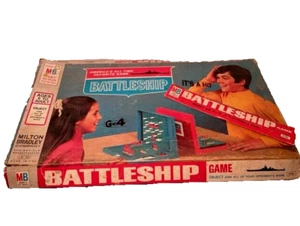 1971 Battleship Milton Bradley Board Game no 4730 In Original Box Vintage - Picture 1 of 8