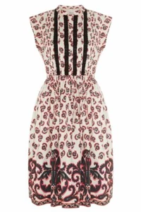 SOMERSET Temperley Fit and Flare Floral Print Prairie Dress (UK 14 | US 10) - Picture 1 of 6