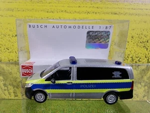 1:87 Busch 51100-121 MB Vito polizia Amburgo servizio incidenti stradali IMBALLO ORIGINALE/S17 - Foto 1 di 4