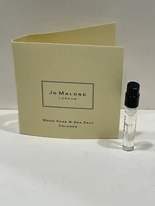 JO MALONE WOOD SAGE & SEA SALT COLOGNE VIAL SPRAY UNISEX 0.07 Oz / 2 ml SAMPLE - Picture 1 of 1