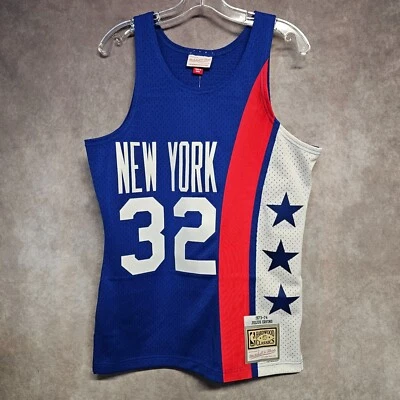 NWT Mitchell & Ness 1973 New York Nets Dr J Julius Erving 32 Swingman Jersey S - Image 1 of 4