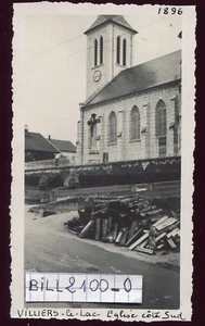 Villers-le-lac ( Doubs ) l'église . photo ancienne .1948 - Picture 1 of 1
