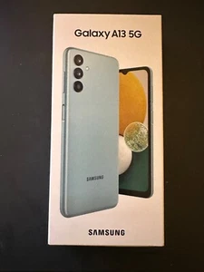 SAMSUNG Galaxy A13 5G UNLOCKED 64GB Light Green-NEW sealed box - Picture 1 of 3