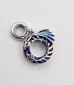 925 Sterling Silber Drache Charm Anhänger - Bild 1 von 1