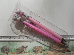 ❤️ Hello Kitty Pen Mechanical Pencil Topper Charm Vintage Sanrio Smiles Mascot - Picture 1 of 55