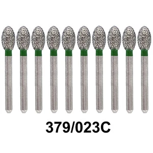 Dental Diamantbohrer FG Ei Fußball 379/023C grobe Körnung High Speed 10 Stück - Bild 1 von 3