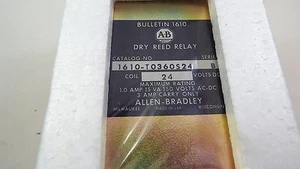 ALLEN BRADLEY 1610-T0360S24 NUEVO EN CAJA 1610T0360S24 RELÉ DE CAÑA SECA 3 AMPERIOS 24VDC - Imagen 1 de 4